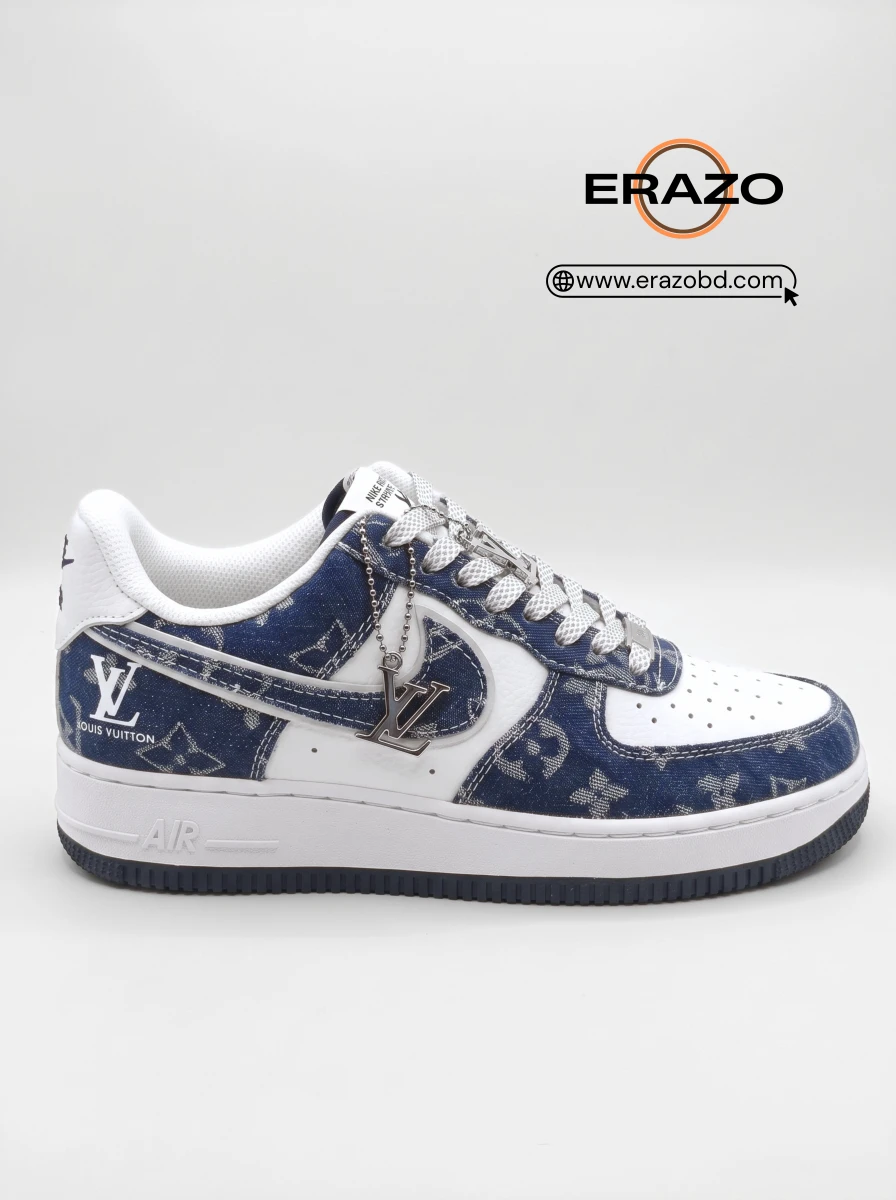 Air Force 1 x Louis Vuitton Denim Blue 1:1