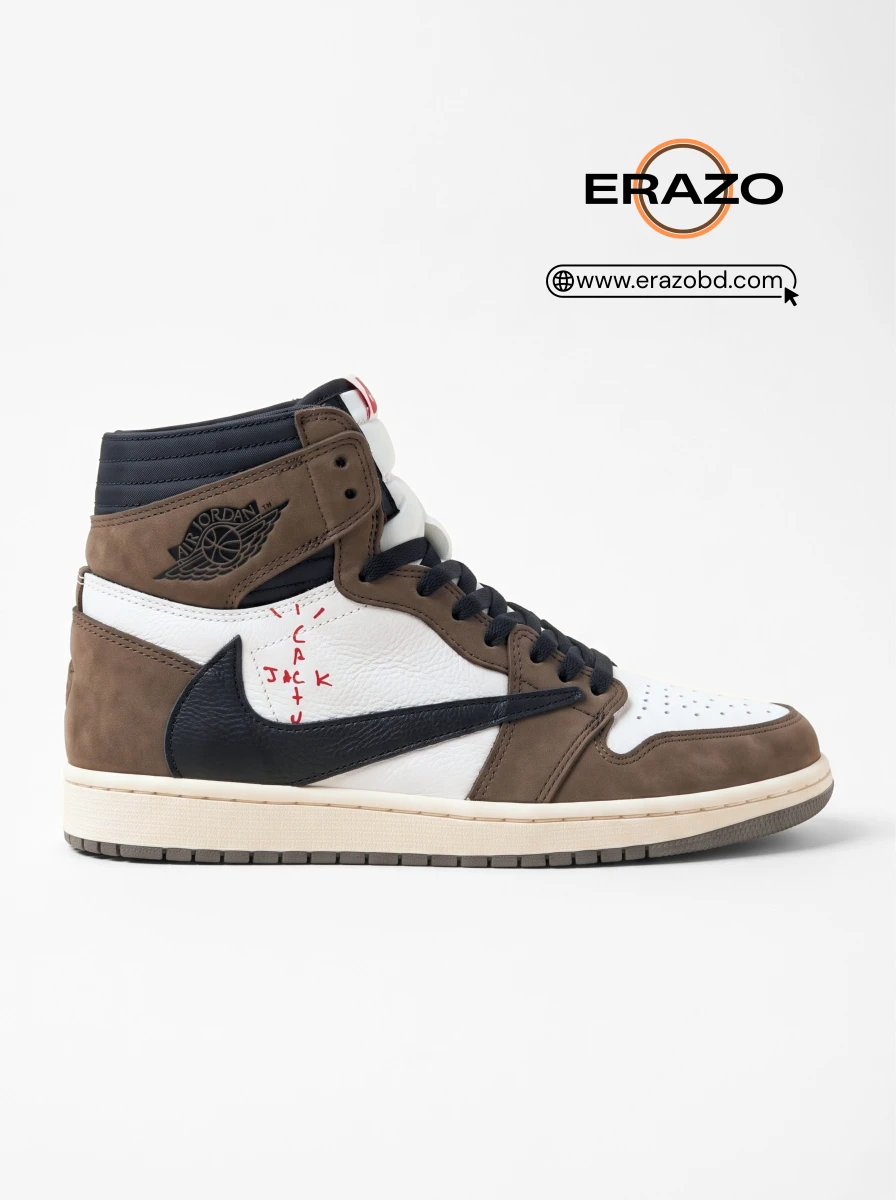 Air Jordan 1 Retro High OG 'Mocha' x Travis Scott 1:1